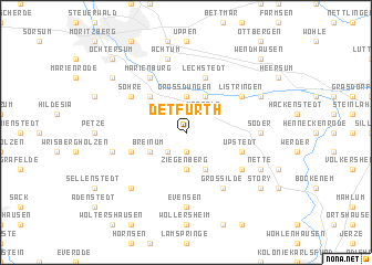 map of Detfurth