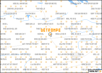 map of De Trompe