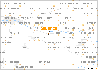 map of Deubach