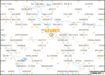 map of Deuben