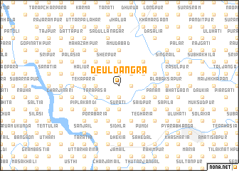 map of Deuldāngra