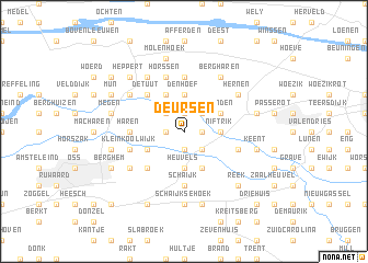 map of Deursen