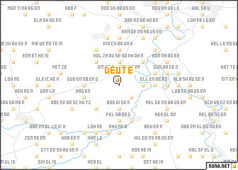 map of Deute