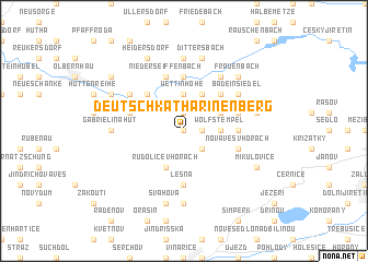 map of Deutschkatharinenberg