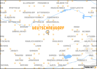 map of Deutschneudorf