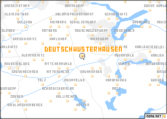 map of Deutsch Wusterhausen