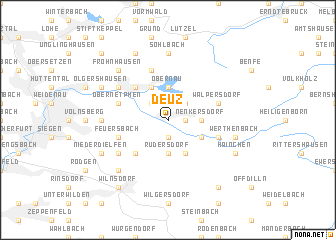 map of Deuz