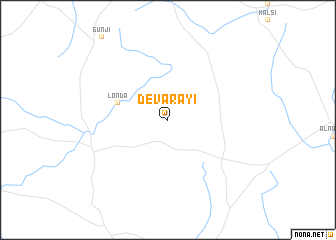 map of Devarayi