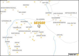 map of Devdor