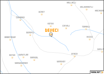 map of Deveci