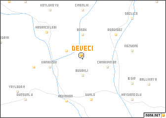 map of Deveci