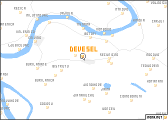 map of Devesel
