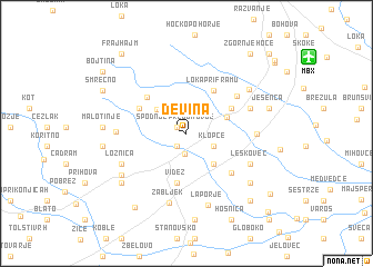 map of Devina