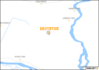 map of Devyatka