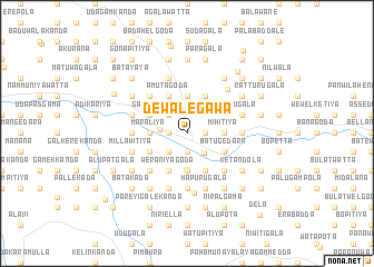 map of Dewalegawa