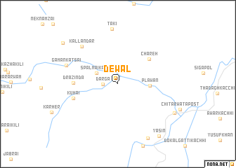 map of Dewāl