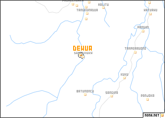 map of Dewua