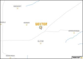 map of Dexter
