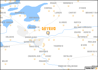 map of Deyevo