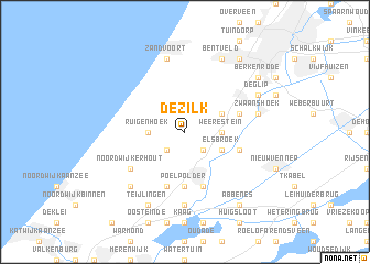 map of De Zilk