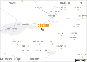 map of Dezmir