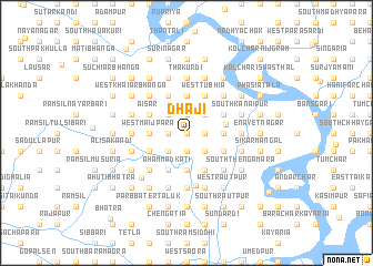 map of Dhaji