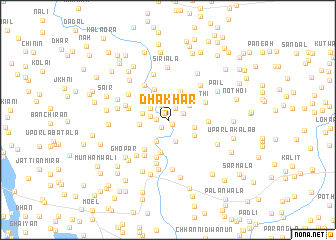 map of Dhakhar