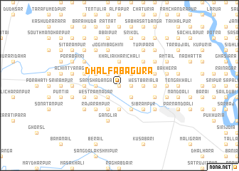 map of Dhalfa Bagura