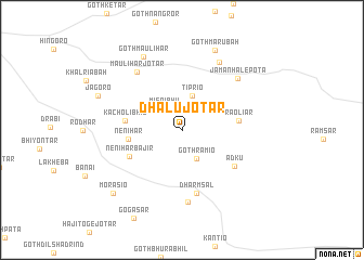 map of Dhālu jo Tar