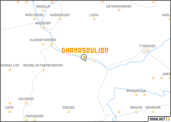 map of Dhamasoúlion