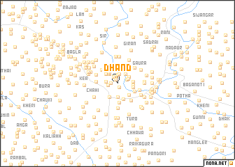 map of Dhand