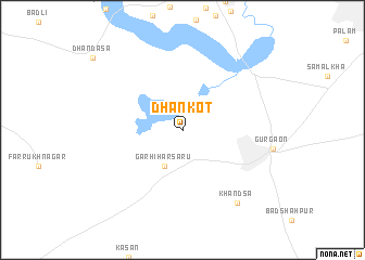 map of Dhankot
