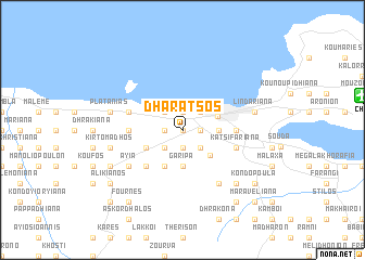 map of Dharátsos