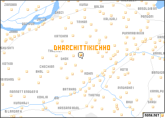 map of Dhār Chitti ki chho