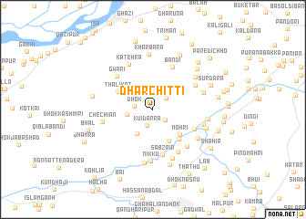 map of Dhār Chitti