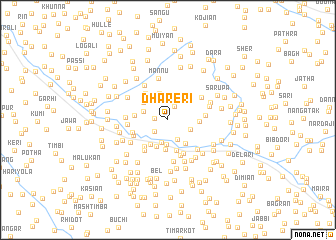 map of Dhareri