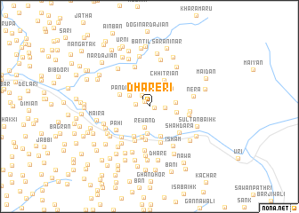 map of Dhareri