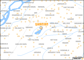 map of Dhariān