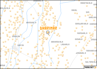 map of Dhāri Mār