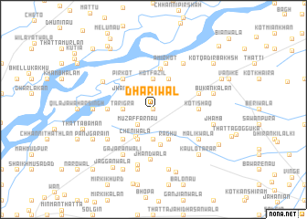 map of Dharīwāl