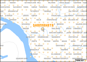 map of Dharmahāta