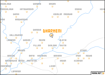 map of Dharméni