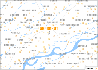 map of Dharm Kot