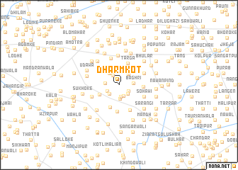 map of Dharmkot