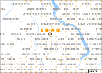 map of Dharpāra