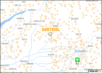 map of Dhatriāl