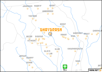 map of Dhayd Rasm