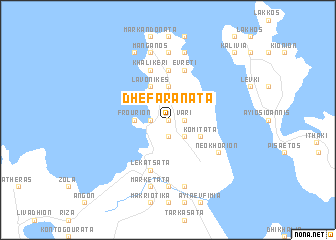 map of Dhefaranáta