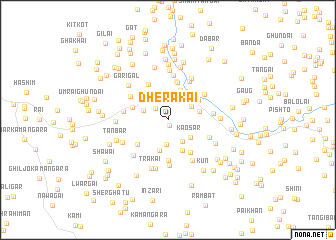 map of Dherakai