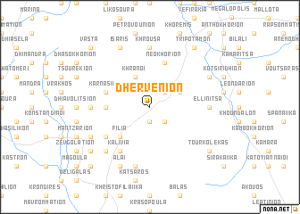 map of Dhervénion